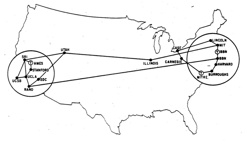 Illustration for article titled Cuando todos los servidores de Internet cabían perfectamente en un único mapa